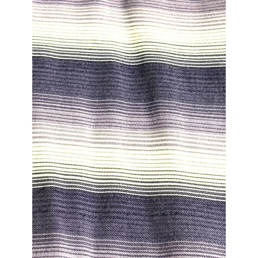 Alfred Dunner Size 16 Lavender Stripe Button Blouse Cottagecore Soft Grunge Rayo - Picture 10 of 10